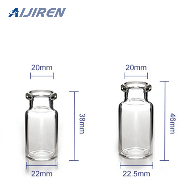 Long Neck Headspace Vials Closures Gas Chromatography Analysis